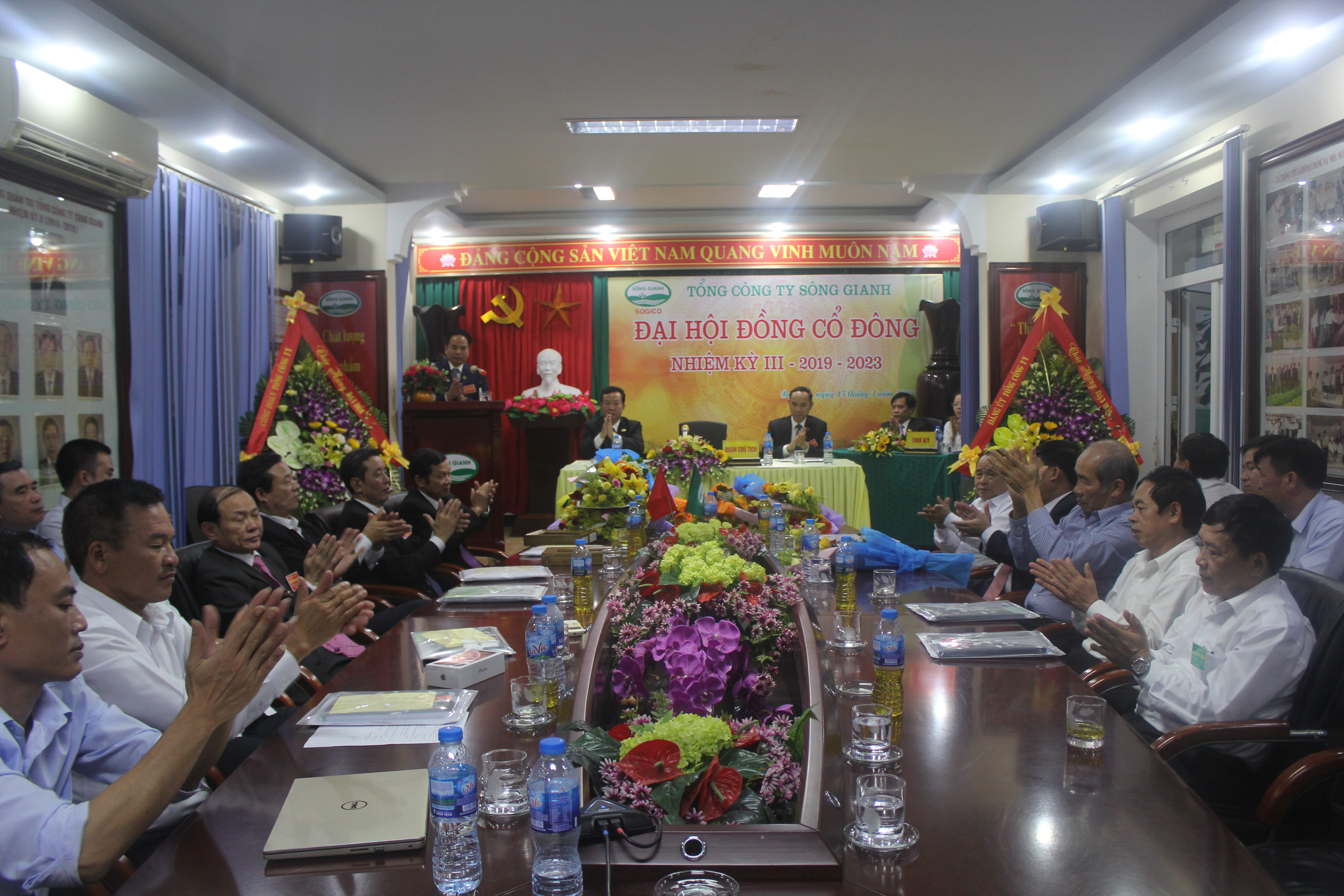 Tổng công ty Sông Gianh tổ chức thành công Đại hội đồng cổ đông nhiệm kỳ III năm 2019 - 2023 